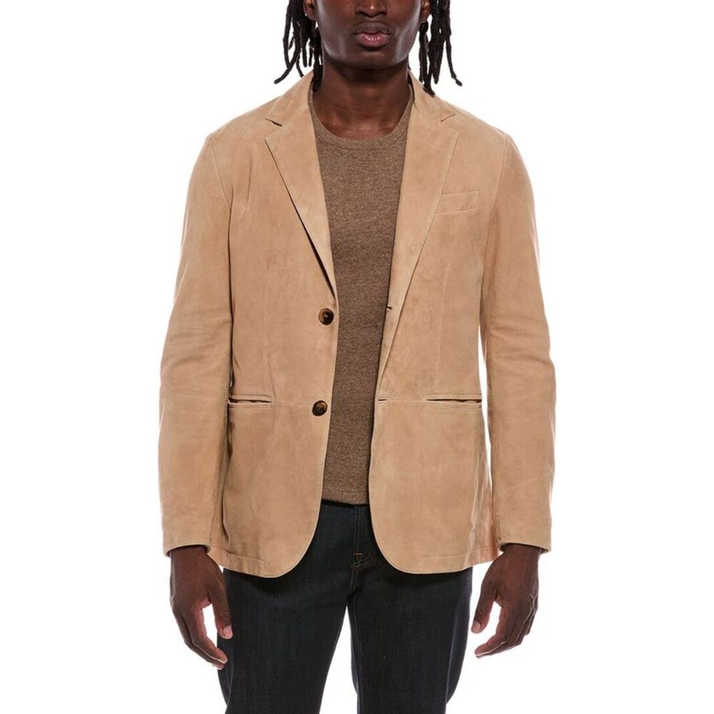 Canali Mens  Suede Jacket